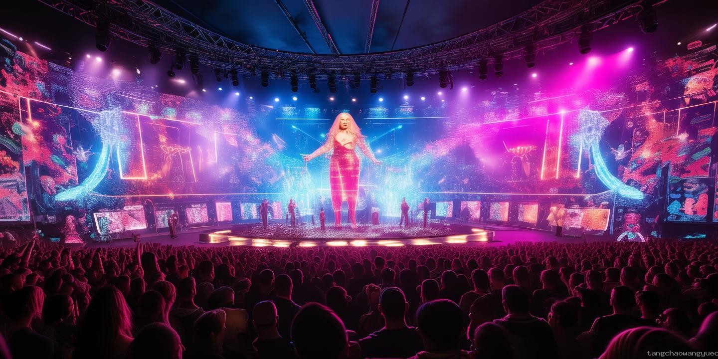 Lady Gaga新加坡演唱会：音乐与科技的跨界狂欢，创新演绎未来舞台🌟✨, 跨界融合, 科技赋能, 沉浸式体验, 创意互动